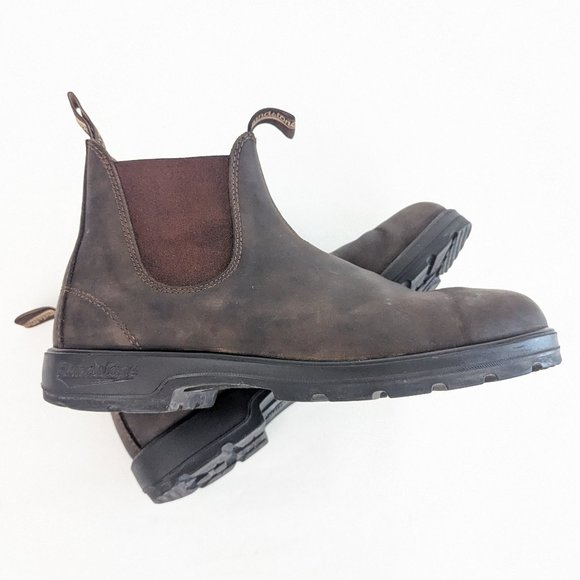 Blundstone Shoes Blundstone Near New Hardly Worn Brown Leather Pull
